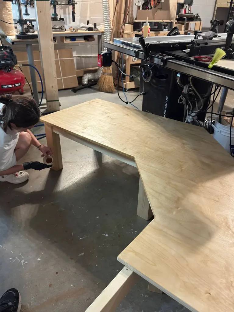 Custom Corner Bench — custom project by Mokko Woodwork