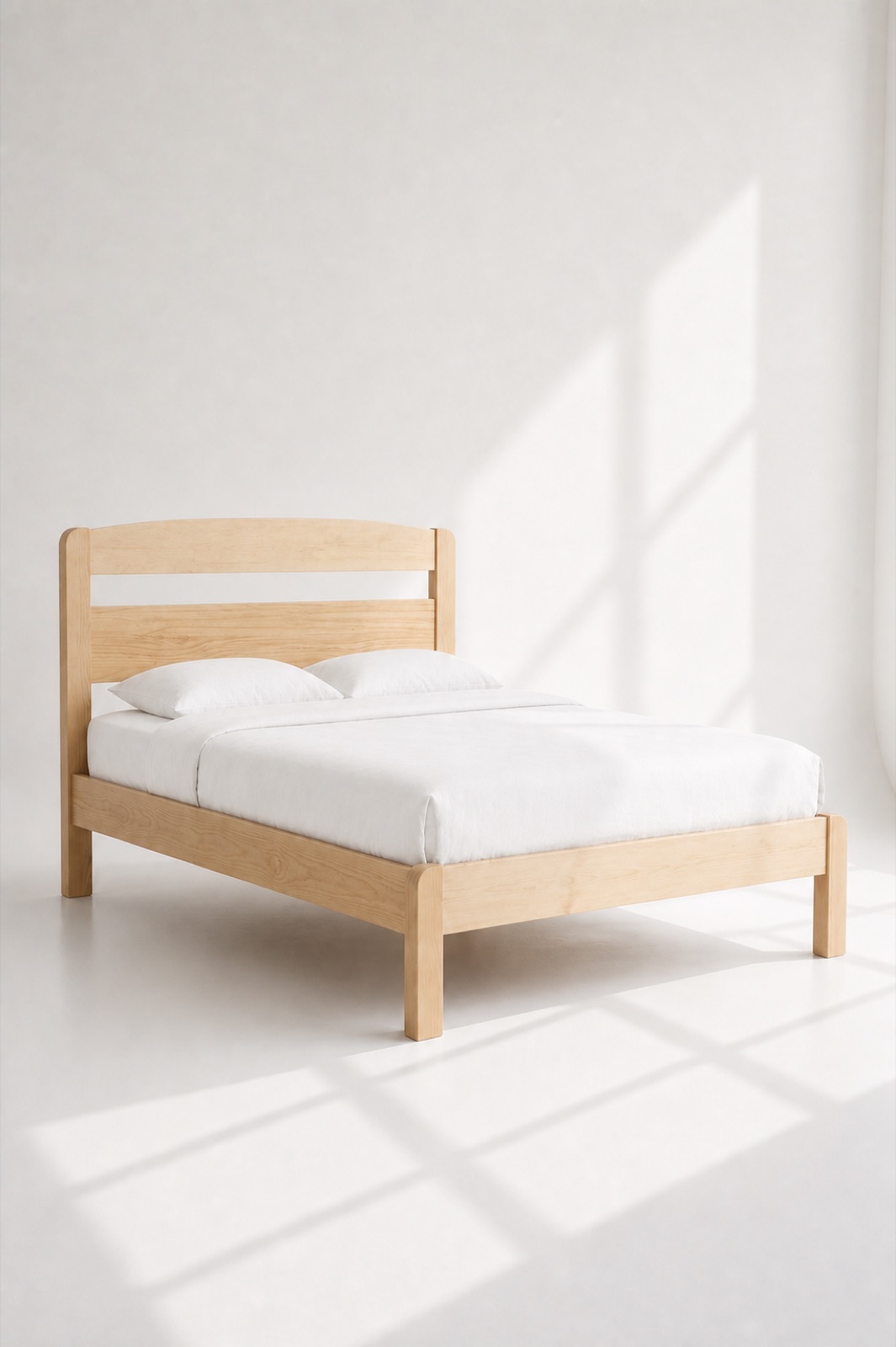 Hinoki bed frame